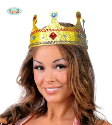 Produktbild von goldene Krone für Königin oder Prinzessin