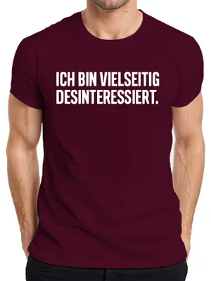 Immagine prodotto di Maglietta da uomo ironica e sarcastica da regalo, borgogna, 3XL