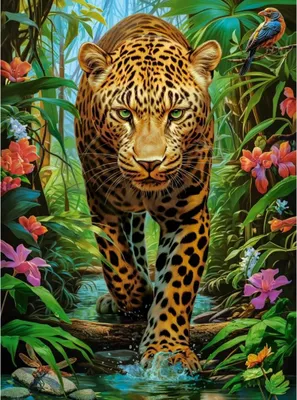 Produktbild von Castorland Puzzle Leopard in der Wildnis - 2000 Teile Legespiel