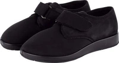 Produktbild von Halbschuhe Uni Varomed Stretch-/Microvelours Tromsö Schwarz (Größe 47)