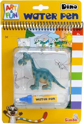 Produktbild von A&F Water Pen Dino Malbuch