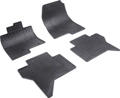 Produktbild von Z543076 Voll-Gummifußmatten passend für Mitsubishi Pajero 4 V80 Facelift Geländewagen SUV 5türer 2012-2021