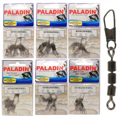 Produktbild von Paladin Spiro-Wirbel gunsmoke Gr. 16 6 kg/9 Stück