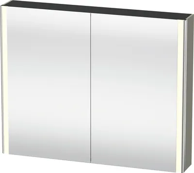 Image de Duravit XSquare armoire de toilette avec éclairage LED, 1000x800x155mm, XS7113092920000