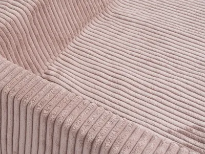 Produktbild von Knuffelwuff orthopädisches Hundebett aus Cord mit Handwebcharakter Santiago M-L 85 x 65cm Rosa