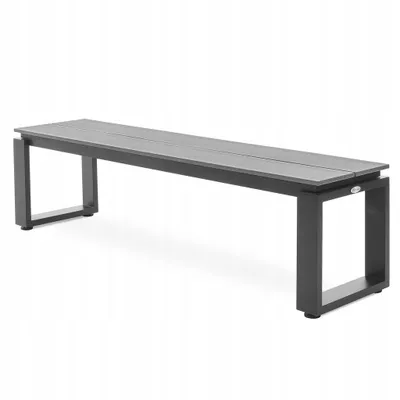 Produktbild von Aluminiumbank Sitzbank GartenbankGartenmöbel Parkbank Wetterfest 160 cm