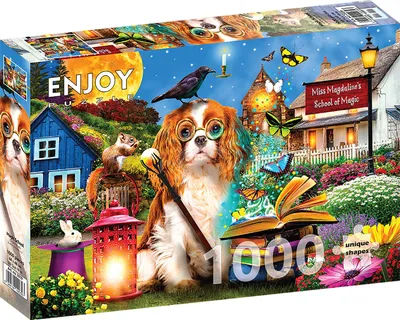 Produktbild von Puzzle mit 1000 Teilen – Enjoy – Zauberschule