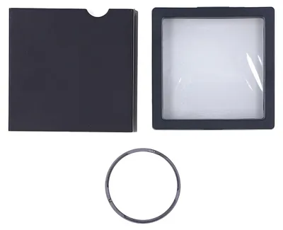 Produktbild von Linsendekorationsring aus Aluminiumlegierung, schützend, leicht, zum Aufstecken für GR3, Grau