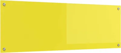 Produktbild von vidaXL Küchenrückwand Gelb 120 x 40 cm Gehärtetes Glas