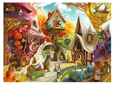 Obrázok produktu pre RAVENSBURGER Puzzle Home, sü ß je domov 500 dielov