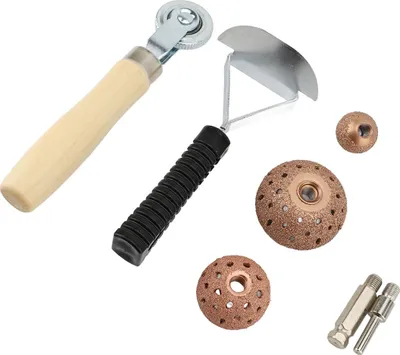 Zdjęcie produktu dla Zestaw narzędzi do naprawy łatek do opon 25 mm 42 mm 55 mm Wałek do polerowania łatek do opon Skrobak do opon Szlifowanie Polerowanie
