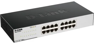 Produktbild von D-Link GO-SW-16G Gigabit Ethernet Switch