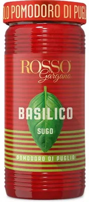 Produktbild von Rosso Gargano Sugo Basilico - Tomatensauce mit Basilikum