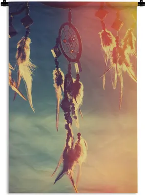 Produktbild von MuchoWow® Wandteppich Wandbehang Die Traumfänger am Himmel 60x90 cm Tapisserie Dekoration Wandtuch - Foto-Teppich - Abwaschbar
