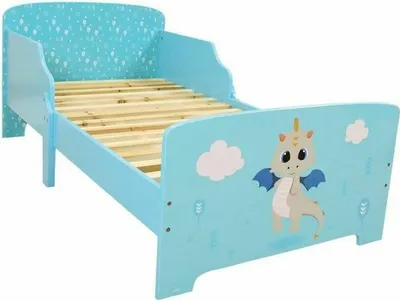 Obrázok produktu pre Detská posteľ, MDF/drevo, 140x70cm, viacfarebná