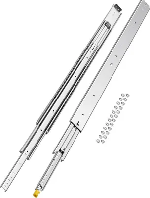 Zdjęcie produktu dla Teleskopowe prowadnice do szuflad 1221 mm 226 kg - Prowadnice do szuflad o dużej wytrzymałości