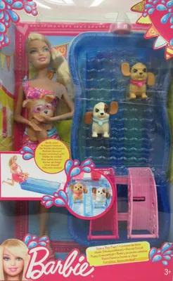 Produktbild von Barbie Hunde-Schwimmwettbewerb