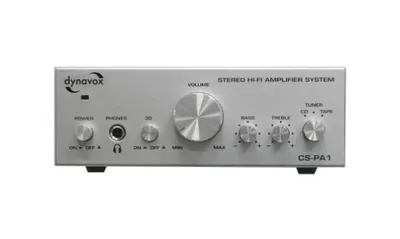 Produktbild von Dynavox CS-PA1 MK II, 60 W, 0,3%, 75 dB, 220 mV, 30 W, 20 - 20000 Hz