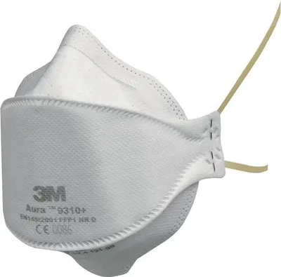 Produktbild von 20x 3M™ Aura™ Partikelmaske, FFP1, ohne Ventil, 9310+
