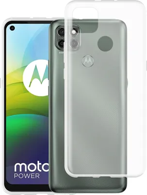 Image de Cazy Coque compatible avec Motorola Moto G9 Power Coque en Silicone - Coque Flexible - Transparant