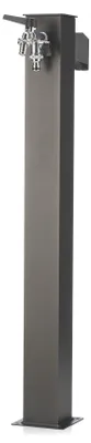 Immagine prodotto di Fontana da Giardino con Doppio Rubinetto Belfer 42/QRR Grigio Antracite