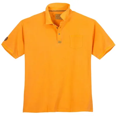 Produktbild von Redfield modisches Übergrößen Poloshirt orange