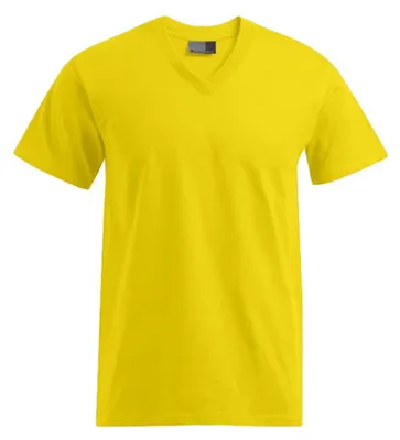 Image de Promodoro - T-shirt « Premium » à col en V pour hommes/femmes Unie LT2656 (S) (Or)
