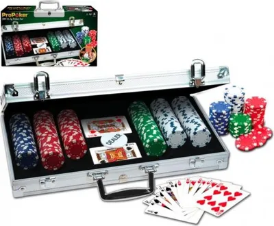 Immagine prodotto di Set da poker grande in valigetta di metallo