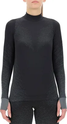 Produktbild von UYN Exceleration langarm Laufshirt Damen black/cloud L