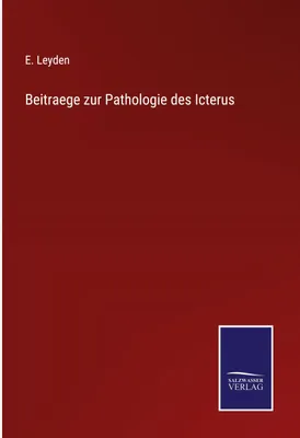 Produktbild von Beitraege zur Pathologie des Icterus