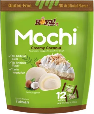 Produktbild von ROYAL FAMILY Mochi Creamy Coconut 180g