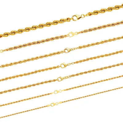 Produktbild von Goldkette Kordelkette Länge 50cm - Breite 3,3 mm - 585 - 14 Karat Gold