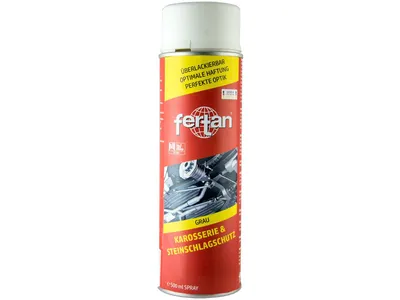 Produktbild von Fertan OVER 4 SPG Karosserie-u.Steinschlagschutz grau Spray 500 Milliliter Sprühdose Reifen