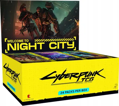 Produktbild von Cyberpunk Tcg: Welcome To Night City – Booster Display