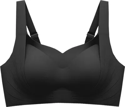 Produktbild von Damen-BH, rutschfest, bügellos, Push-up, Unterwäsche für Frauen mittleren Alters, breiter Schultergurt, vollständige Abdeckung, nahtloser Stütz-BH für Training, Büro, Radfahren