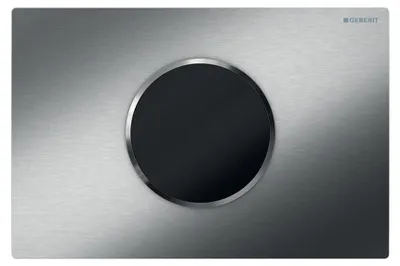 Produktbild von Geberit 115909SN6 Sigma10 WC-Strg. elektron.Spül, Batt.