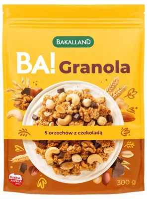 Obrázok produktu pre Bakalland BA! Granola 5 orzechów 300 g
