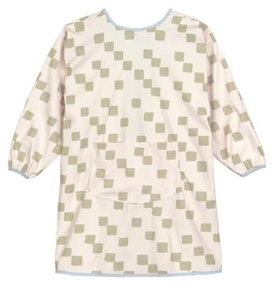 Produktbild von Lässig Lätzchen mit Ärmeln - Happy Fruits - Light Khaki