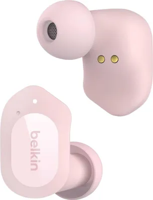 Immagine prodotto di Belkin SoundForm Play - Cuffie true wireless con microfono - in-ear - Bluetooth - cancellazione attiva del rumore - rosa