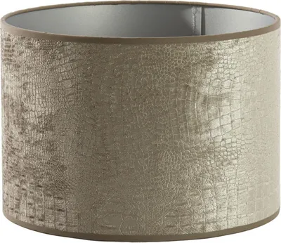 Obrázek produktu pro Light & Living - stínidlo - Chelsea - stříbrná - textilie - Ø 30cm - E27 - 2230057