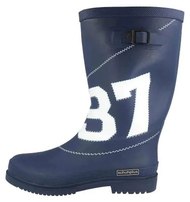 Produktbild von schuhplus Gummistiefel in Übergrößen Blau Simone-Blau große Damenschuhe