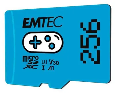 Produktbild von Emtec ECMSDM256GXCU3G, 256 GB, MicroSDXC, UHS-I, 100 MB/s, Class 3 (U3), V30