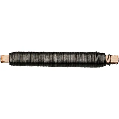Produktbild von Blumendraht, Dicke 0,5 mm, Schwarz, 10x50 m/ 1 Pck [HOB-51722]