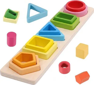 Productafbeelding van Montessori-speelgoed, houten speelgoed voor 1-2 jaar