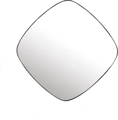 Produktbild von Housecraft Living Mila Spiegel / Wandspiegel Organische Form Metall Schwarz