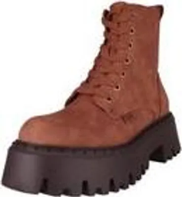 Image de Buffalo Dames Élégant Bottine Aspen Lace Up Warm 1622599 marron