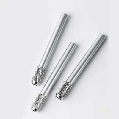 Produktbild von Famanu Set von 3 Bleistiftverlängerungen - Leichter Aluminium Halter