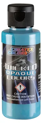 Produktbild von Wicked W099 - Opaque Teal 60ml - Airbrush Farbe - CREATEX 116099