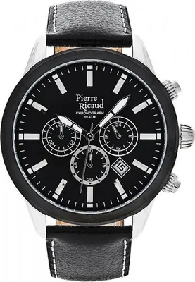 Zdjęcie produktu dla Zegarek męski Pierre Ricaud P97010.Y214CH czarny