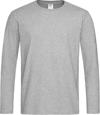 Obrázok produktu pre Stedman ST2130 | Pánske tričko s dlhým rukávom Comfort - farba: Grey Heather - veľkosť: 3XL